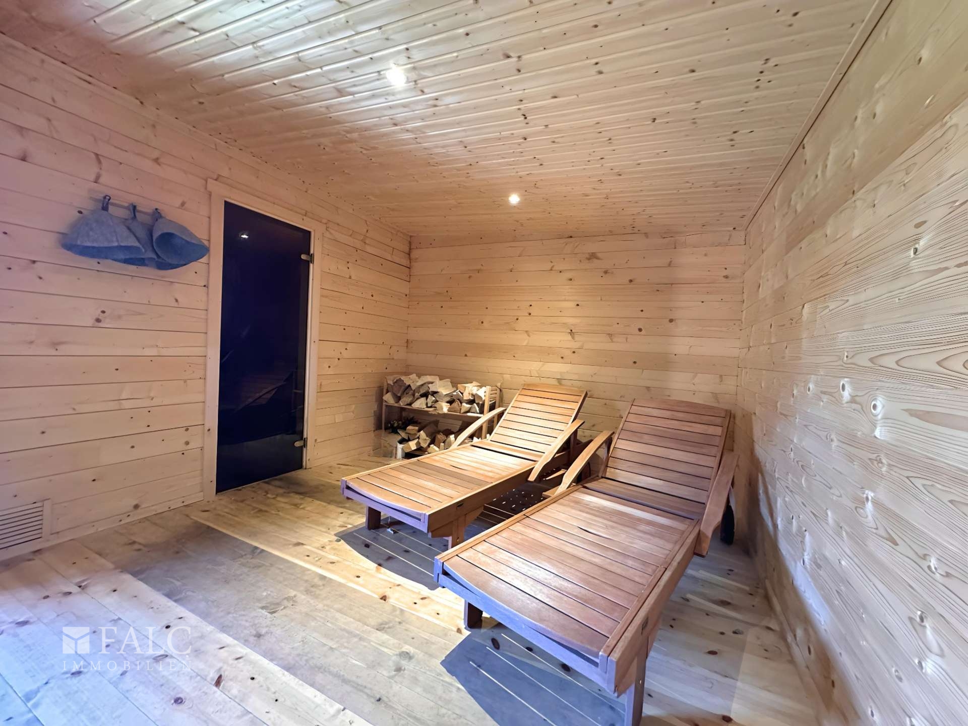 Sauna Ruheraum